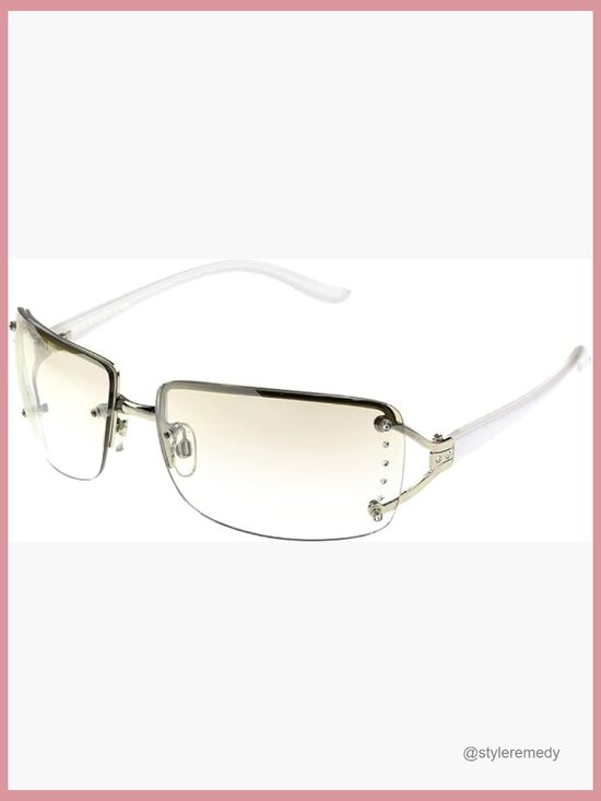 Metal Frame Sunglasses with UV Protection, Oval Shape main image 6